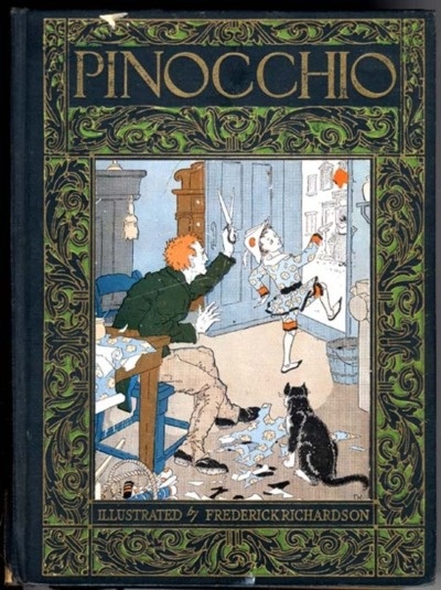 1954 the Adventures of Pinocchio Childrens Book Carlo Collodi Esther Friend  Illustrator 